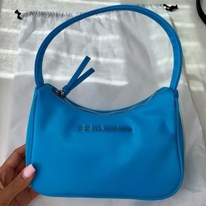 Baby Blue Nylon Brandon Blackwood Syl hand bag 💕